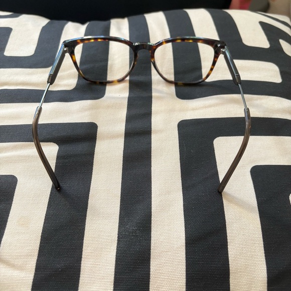 Versace - Tortoise Shell Square Glasses - Picture 3 of 9